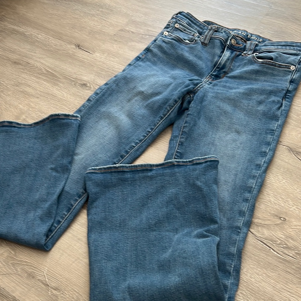 American Eagle Flare Bootcut Next Level Stretch Jeans | size 6